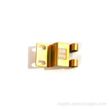 Yellow Zinc Plating steel Bending / stamping Bracket for me